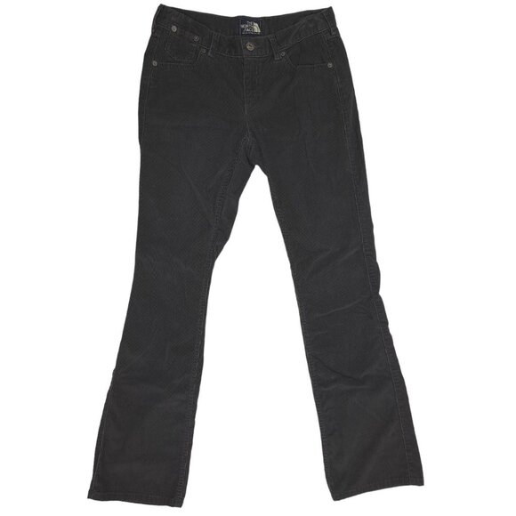 The North Face Women's Corduroy Mid Rise Straight Leg Pants Grey Size 4 Regular - Picture 1 of 9